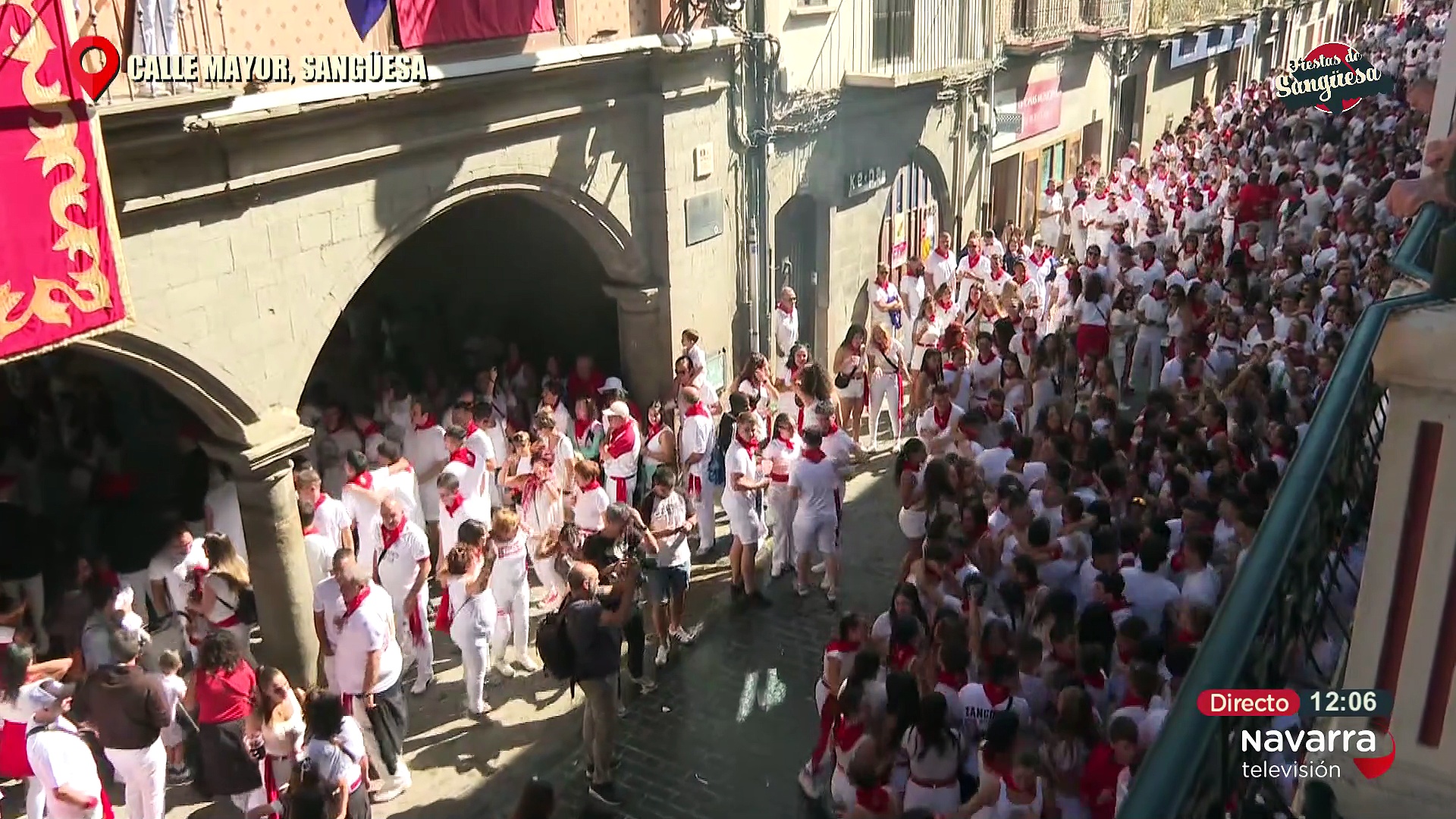 Cohete Fiestas de Sangüesa 11/09/2025 Parte 2