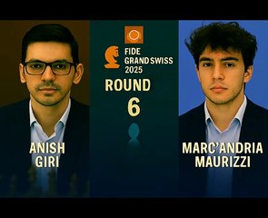 Najdorf Masterclass! | Giri Crushes Maurizzi in 27 Moves | FIDE Grand Swiss 2025