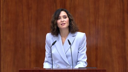 Ayuso anuncia que Madrid no solicitará la "mal llamada quita de la deuda"