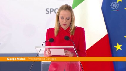 Meloni "Il Mediterraneo è globale ed è tornato protagonista"