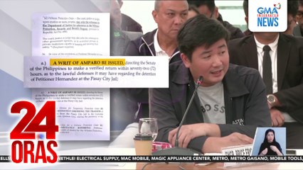 Petisyon ni Ex-DPWH Engr. Hernandez sa korte - proteksyon at mailipat sa PNP custodial center | 24 Oras