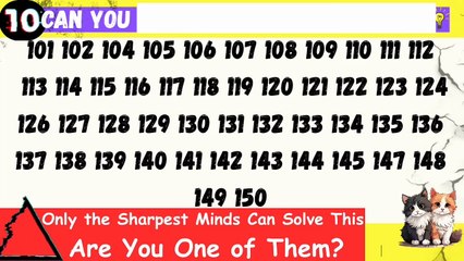 Can you find the missing numbers? (P.2) 🔢