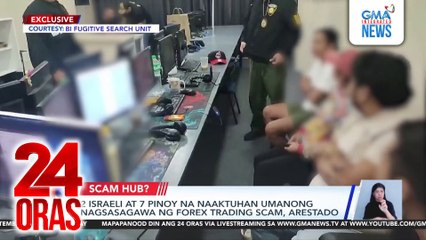 2 Israeli at 7 Pinoy na naaktuhan umanong nagsasagawa ng forex trading scam, arestado | 24 Oras