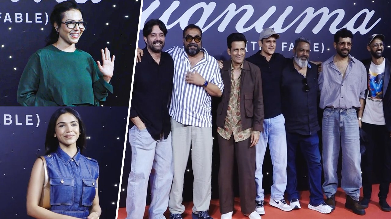 Manoj Bajpayee, Anurag Kashyap, Jaideep Ahlawat, Vijay, Vineet, Shriya & Shilpa - JUGNUMA Screening