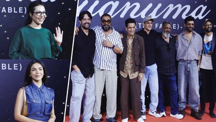 Manoj Bajpayee, Anurag Kashyap, Jaideep Ahlawat, Vijay, Vineet, Shriya & Shilpa - JUGNUMA Screening