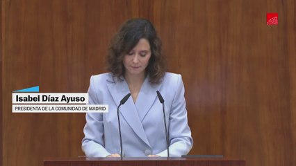 Isabel Díaz Ayuso: "El sanchismo es oscuridad"