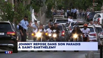 Johnny Hallyday – 09 décembre 2017 – Journal LCI – Le rockeur repose à Saint-Barthélemy