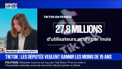 TikTok: les députés veulent bannir les moins de 15 ans du réseau social