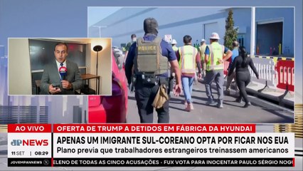 Maioria de sul-coreanos detidos recusa oferta de Trump para ficar nos EUA