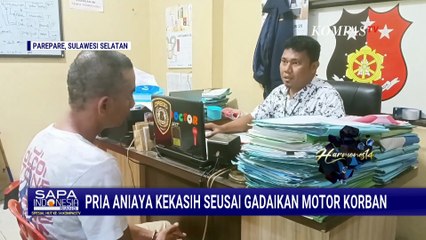 Pria di Parepare Aniaya Kekasih Seusai Gadaikan Motor Korban Secara Diam-Diam