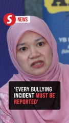 Fadhlina: Each bullying incident in school must be reported, not concealed