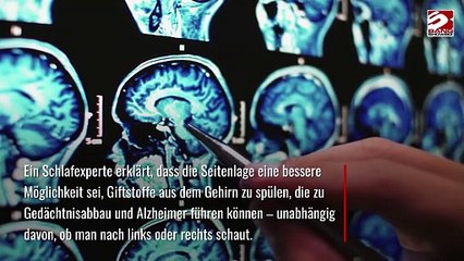 Auf der Seite schlafen kann Gedächtnisverlust vorbeugen