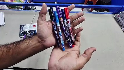 Unboxing and Review of FIGO panda and Shape OMG  Free Ink Roller Pen