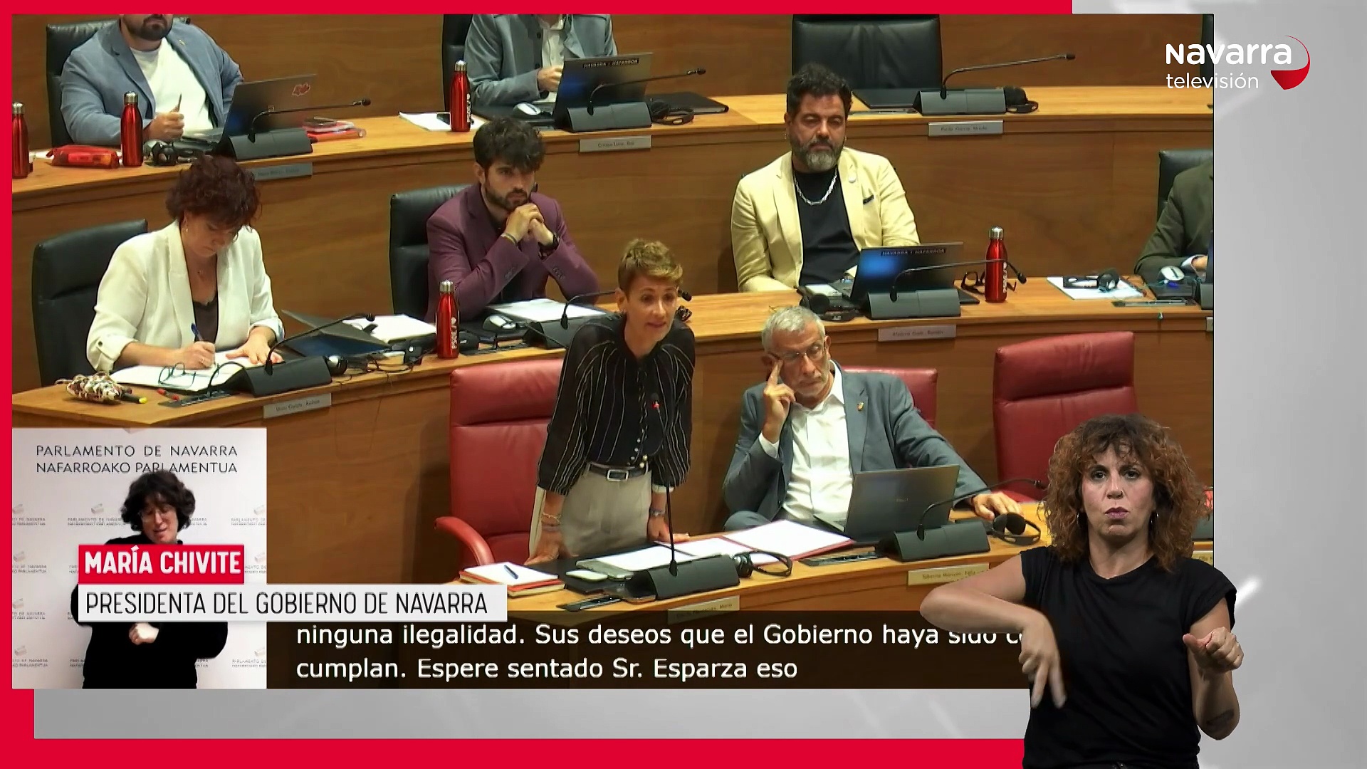 Noticias de Navarra 14.30h 11/09/2025 Lengua de Signos