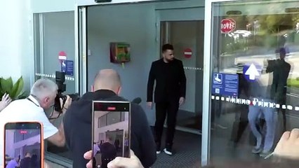 Rabiot est arrivée avec sa mère et agent Véronique