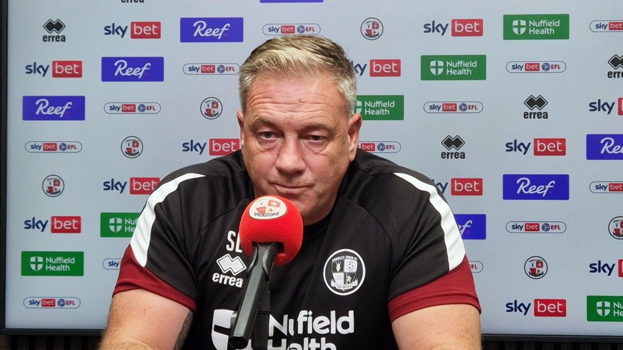 Crawley Town v Cheltenham Town preview with Scott Lindsey