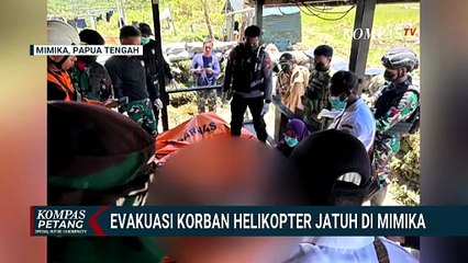 Helikopter Jatuh di Tebing Jila Mimika, 4 Jenazah Dievakuasi Tim SAR | KOMPAS PETANG