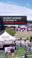 Conservative influencer Charlie Kirk shot dead at Utah event