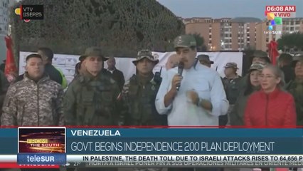 Venezuela, government begins deployment of Independence 200 Plan