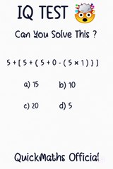 Only Genius Minds Can Solve This IQ Test! 🤯🔥