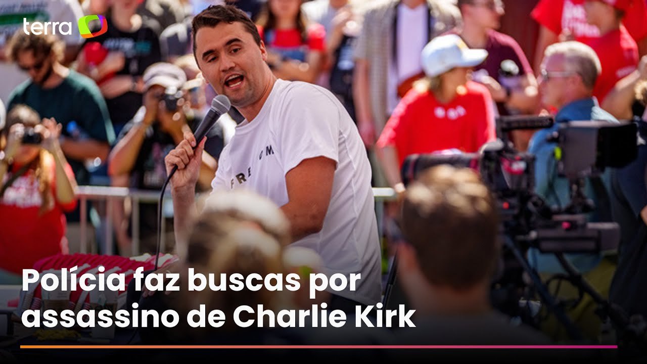 Polícia dos EUA procura atirador que matou ativista conservador Charlie Kirk em Utah