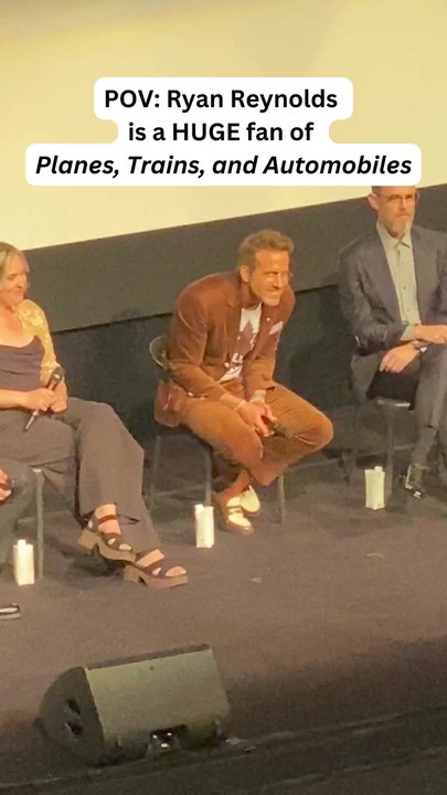 Ryan Reynolds Recites Planes Trains Automobile Scene At TIFF
