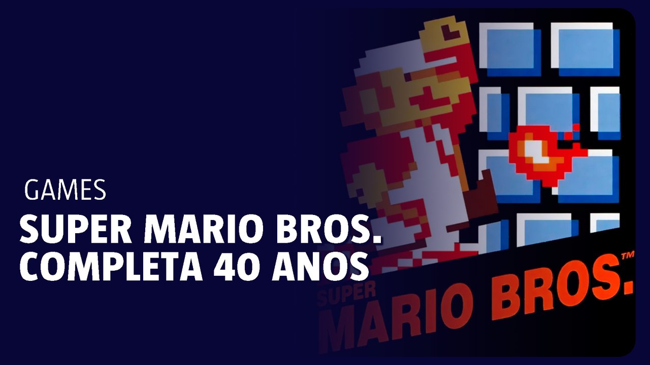 Super Mario Bros. Completa 40 anos