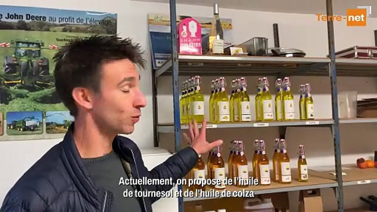 Florian Ballot, à Chaingy (Loiret) : « Transformer du colza et tournesol en huile : une aventure familiale »
