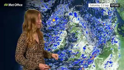 Weekend weather 11/09/2025 – From showers to strong winds