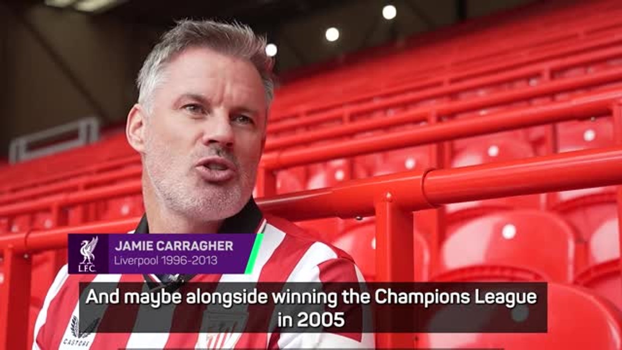 Liverpool legend Jamie Carragher honoured by Athletic Club