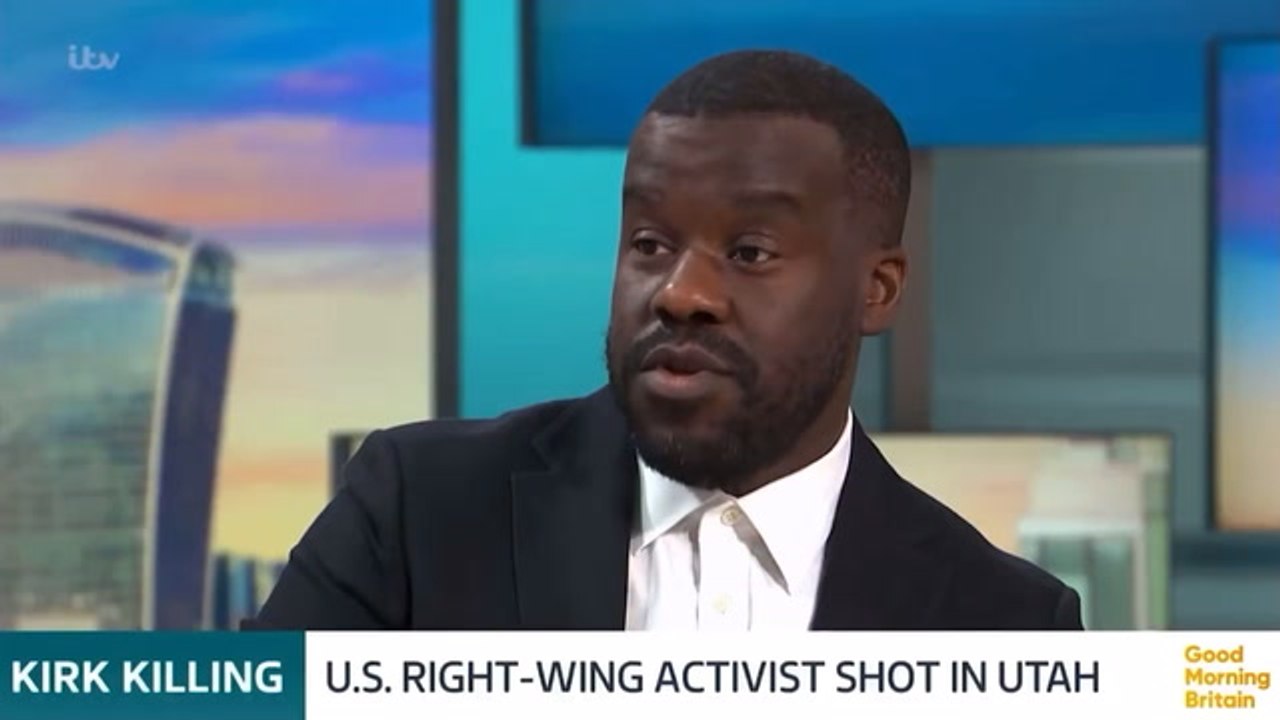 Good Morning Britain Guest Sparks Fury As He Compares Charlie Kirk To KKK Hours After Fatal Shooting