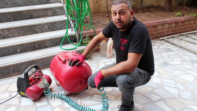 Genleşme Tankına Kompresörle 2,5 Bar Hava Nasıl Basılmalı? (3-5 Bar ile Çalışan Hidrofor İçin)