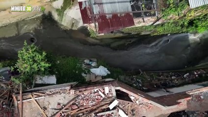 Medellín construye canal La Honda para prevenir inundaciones y proteger a 122 familias