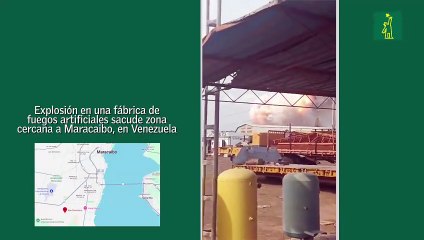 Explosión de una fábrica de fuegos artificiales sacude zona cercana a Maracaibo en Venezuela