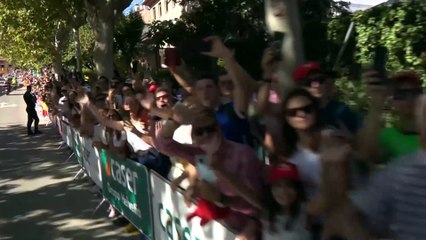 RESUMEN de la ÚLTIMA ETAPA de LA VUELTA 2025 marcada por las PROTESTAS PRO PALESTINA