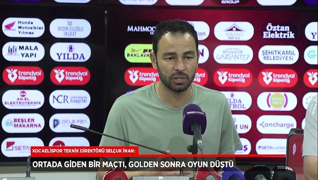 Selçuk İnan: Zor bir ligdeyiz, kazanmak kolay değil