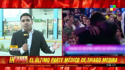 EL ÚLTIMO PARTE MÉDICO DE THIAGO MEDINA