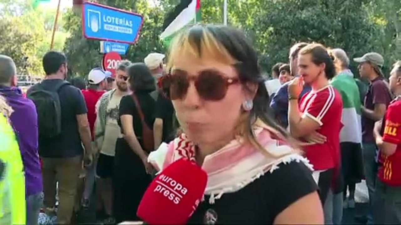 Las protestas propalestinas obligan a suspender la última etapa de la Vuelta