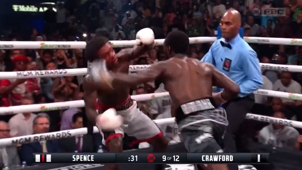 Así Terence aplastó Crawford a Errol Spence