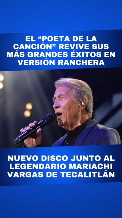 Napoleón y el Mariachi Vargas de Tecalitlán: “De Corazón Mexicano” en vivo