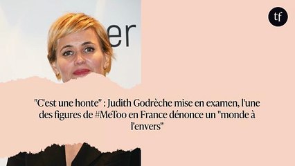 "C'est une honte" : Judith Godrèche mise en examen, l'une des figures de #MeToo en France dénonce un "monde à l'envers"