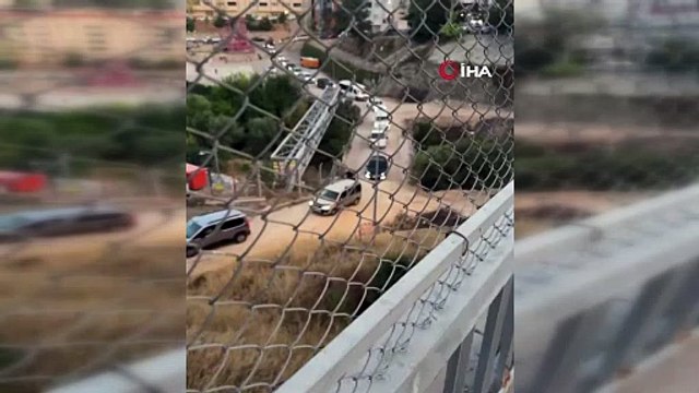 Hamsu Köprüsü’nde toprak kayması: Güvenlik önlemi alındı, trafik kapatıldı