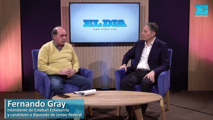 Fernando Gray, intendente de Esteban Echeverría y candidato a diputado de Unión Federal