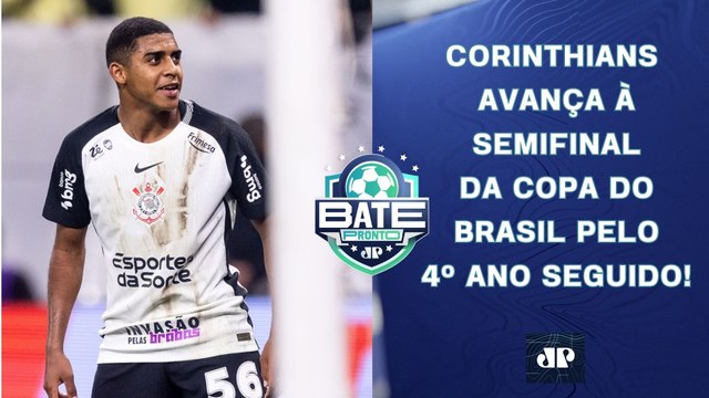 Corinthians VENCE o Athletico-PR e vai à 4ª SEMIFINAL SEGUIDA de Copa do Brasil! | BATE-PRONTO
