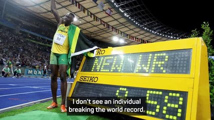 Bolt 'not worried' about his records being broken