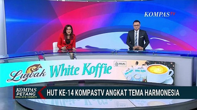 Angkat Tema Harmonesia, Begini Persiapan Jelang HUT ke-14 KompasTV | KOMPAS PETANG