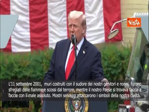Anniversario attentato 11 settembre, Trump: Americani hanno dimostrato che mai si arrenderemo
