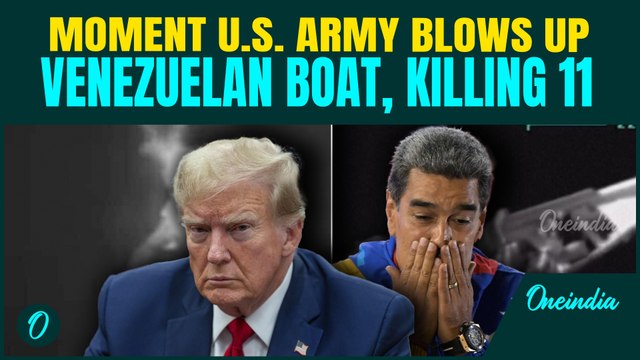 U.S VS Venezuela Full Scale War Begins: U.S DESTROYS Venezuelan Boat With Deadly Drone Strikes