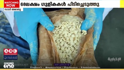 സൗദിയിൽ വൻ ലഹരിമരുന്ന് കടത്ത് തടഞ്ഞു; പിടിച്ചെടുത്തത് 68,75,000 ഗുളികകൾ