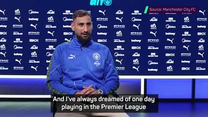 Donnarumma 'hopes to repay the trust' at City